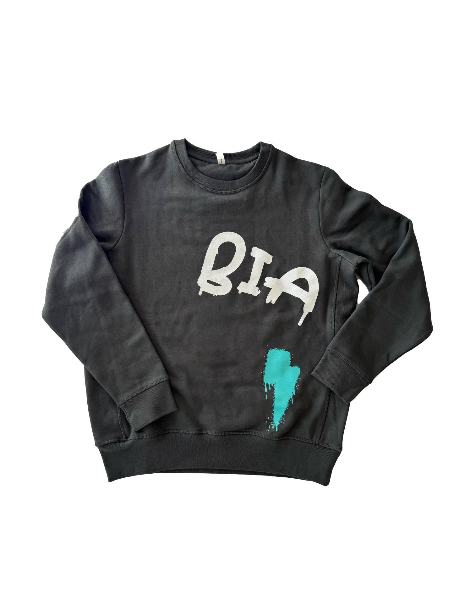 BIA Grey Graphic Crewneck